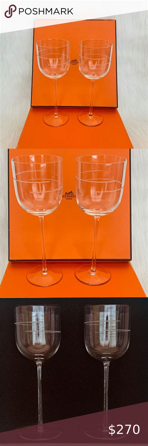 hermes crystal glasses